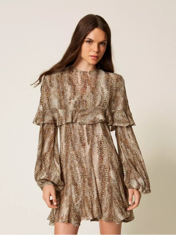 Сукня/Коричнева ящірка 252TT2350