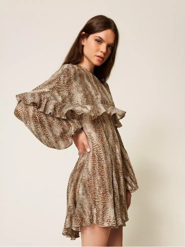 Сукня/Коричнева ящірка 252TT2350