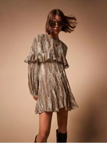 Сукня/Коричнева ящірка