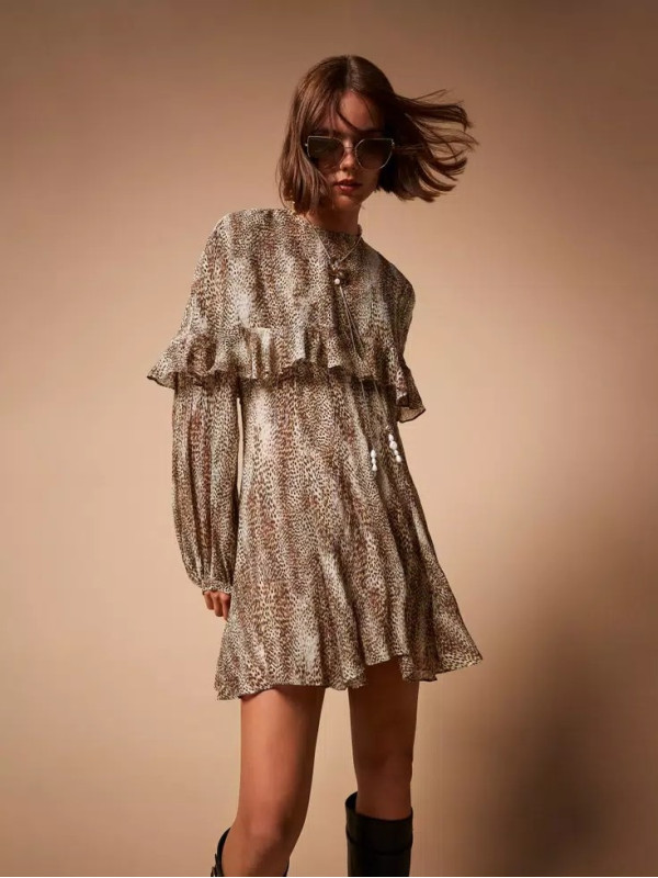 Сукня/Коричнева ящірка 252TT2350