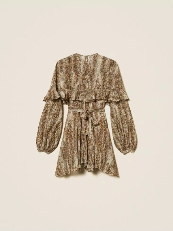 Сукня/Коричнева ящірка 252TT2350