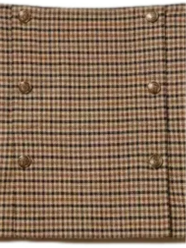 Спідниця/Клітина Верблюжий/Чорний 252TT2422