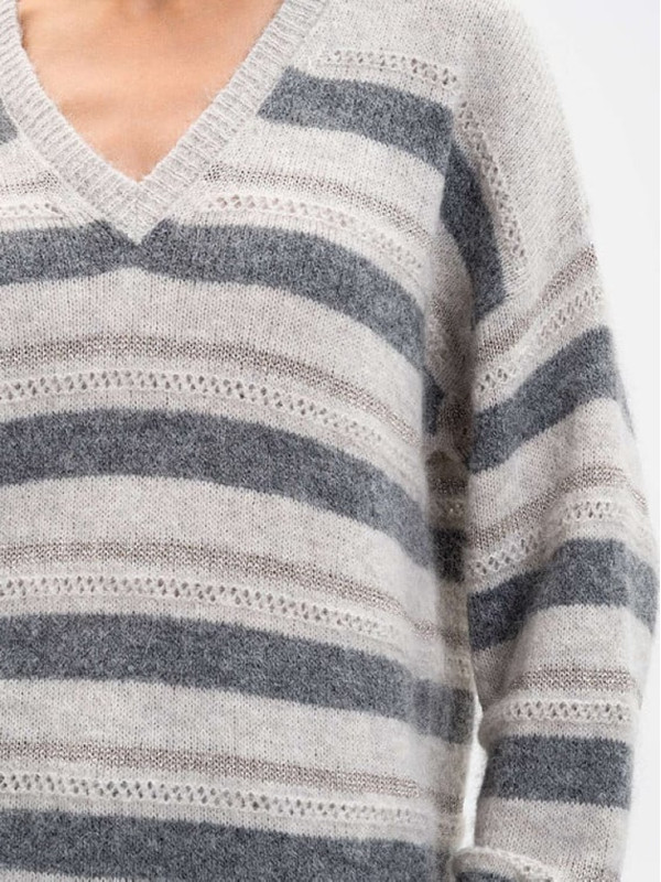 Светр/Середньо сірий меланж 252TT3072