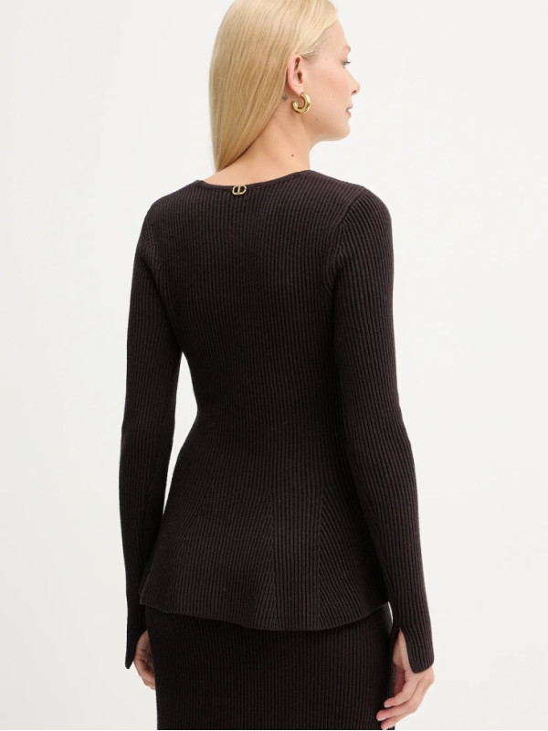 Джемпер/Чорний шоколад 252TT3141