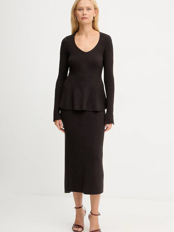 Спідниця/Чорний шоколад 252TT3142