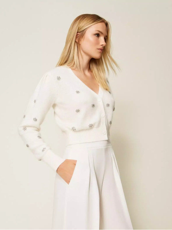 Кардіган/Сніжний 252TT3180