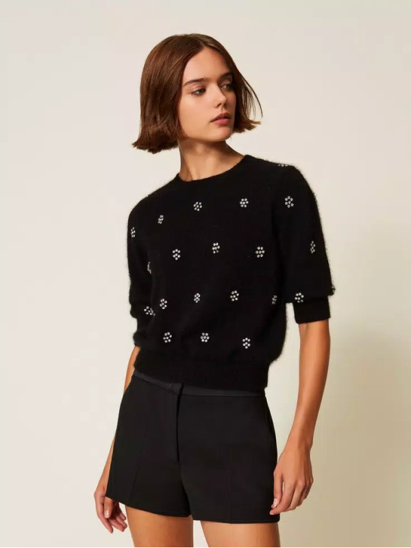 Джемпер/Чорний 252TT3181