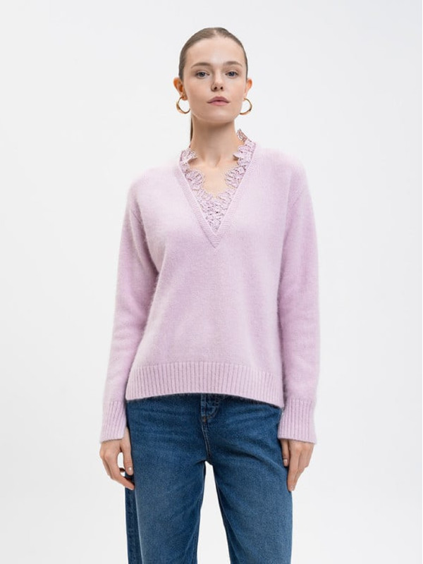 Пуловер/Рожева лаванда 252TT3380