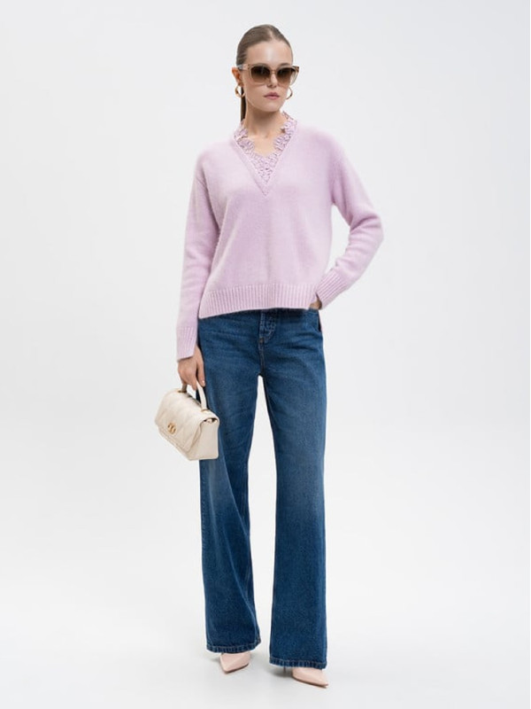 Пуловер/Рожева лаванда 252TT3380