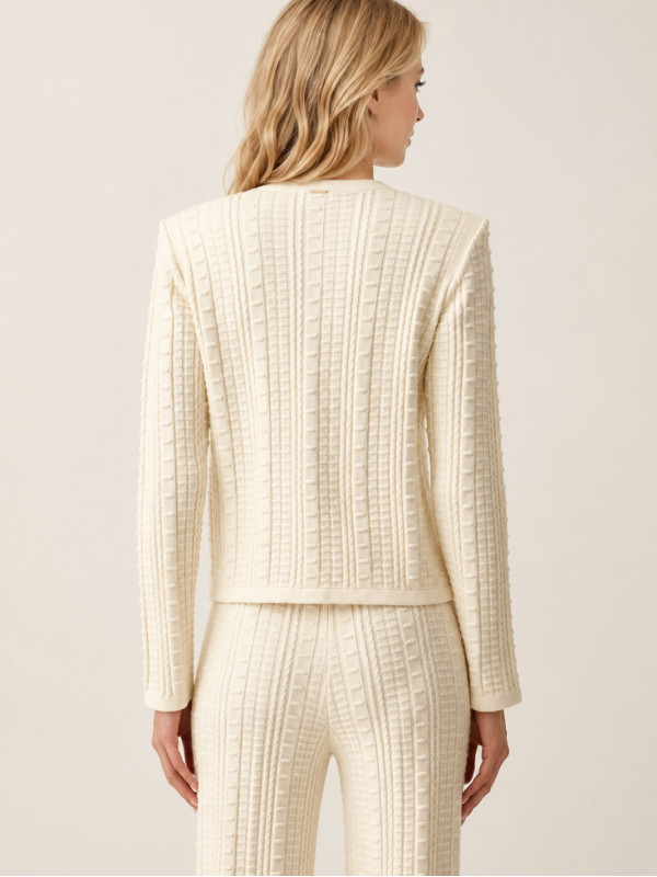В'язаний кардіган/Перламутр