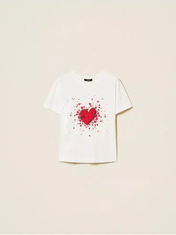 Футболка / Принт серця