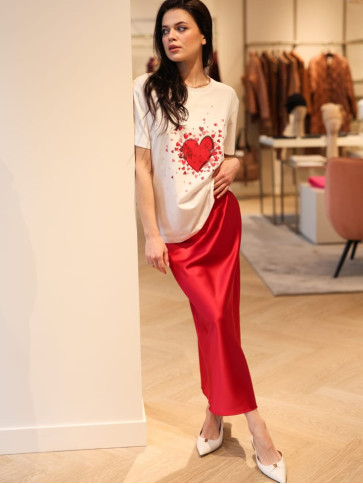 Футболка / Принт серця