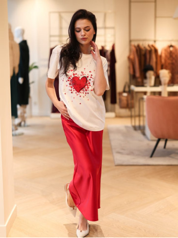 Футболка / Принт серця