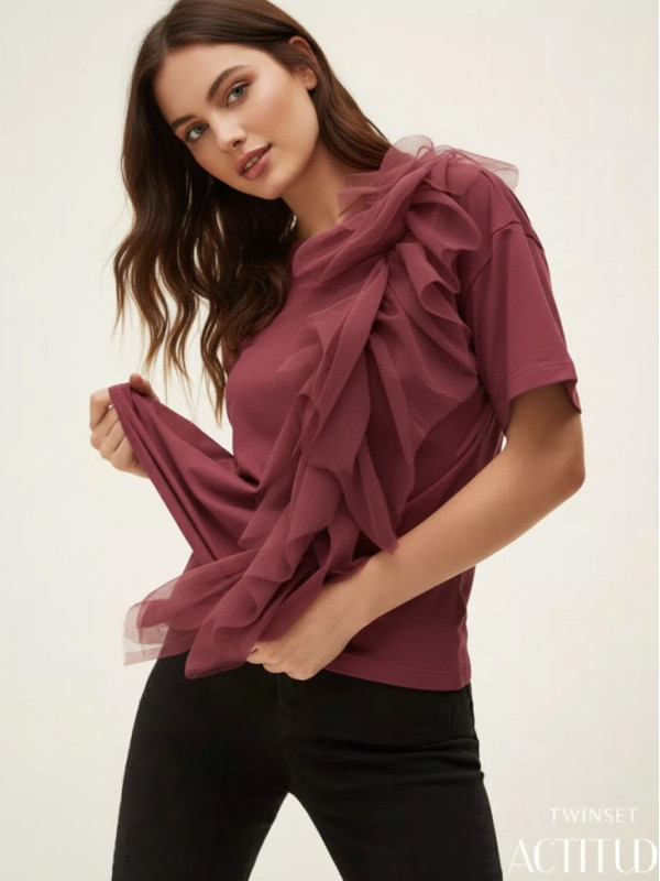 Блуза / Пурпуровий 261AP2165