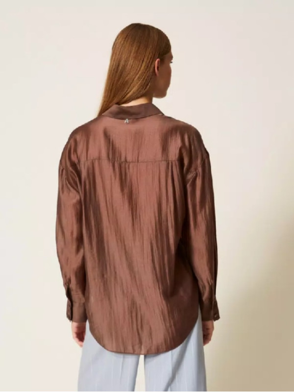 Сорочка вуалева / Шоколадний 261AP2186