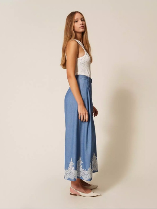 Штани з мереживом / Темний горизонт 261AP2291