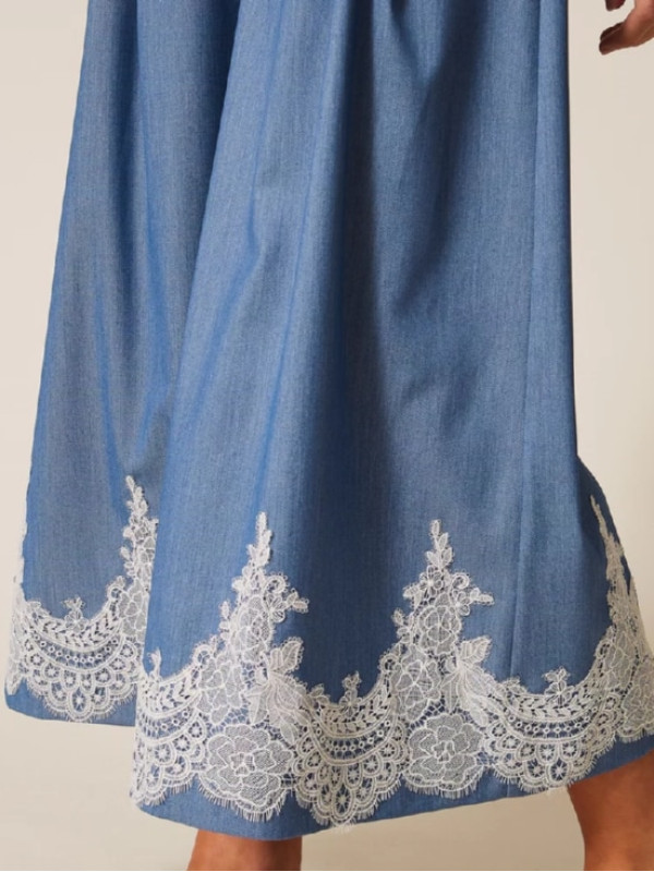 Штани з мереживом / Темний горизонт 261AP2291