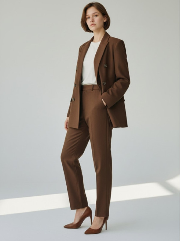 Блайзер / Шоколадний 261AP2323