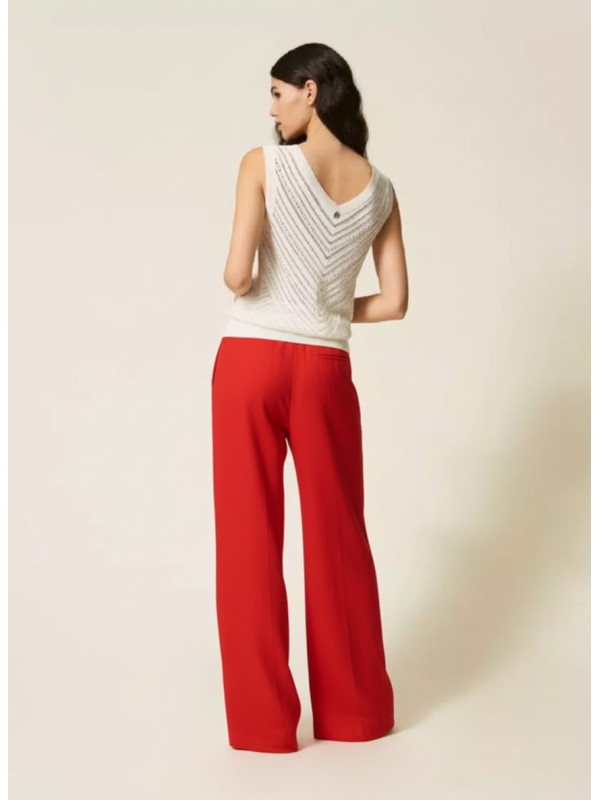 Штани Палаццо / Пурпуровий 261AP2324