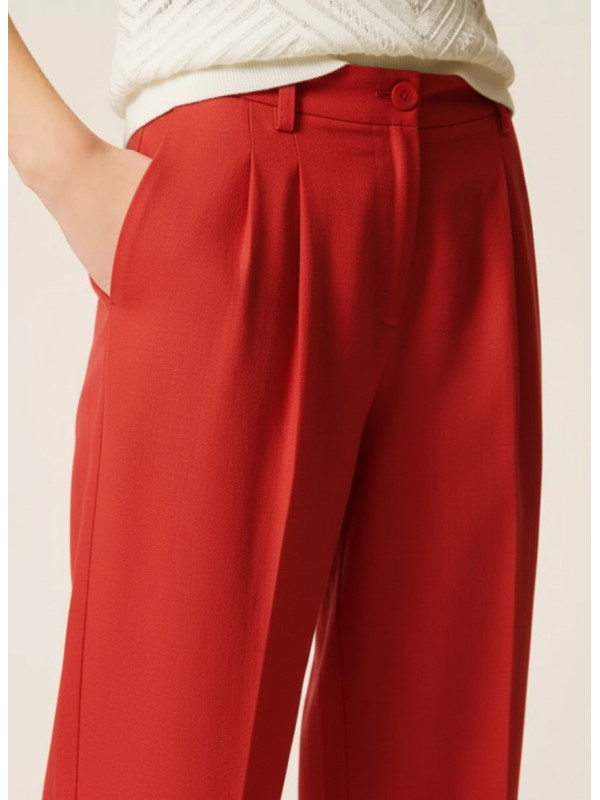 Штани Палаццо / Пурпуровий 261AP2324