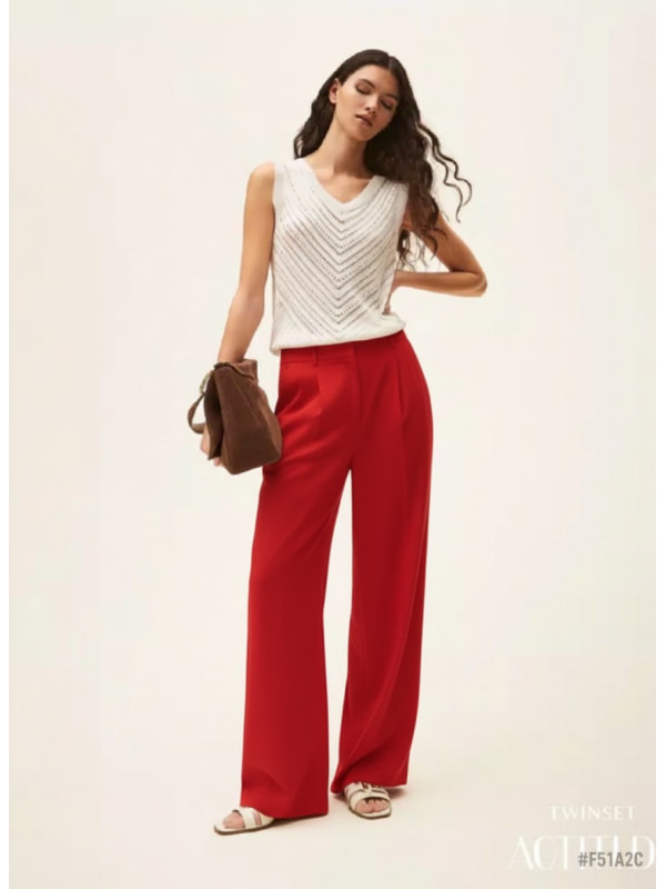 Штани Палаццо / Пурпуровий 261AP2324