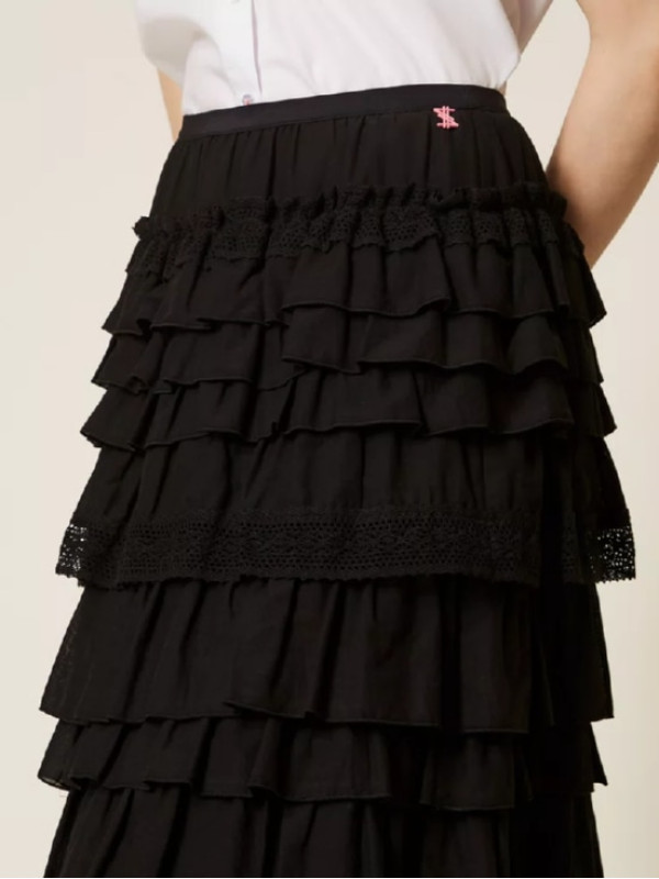 Спідниця / Чорний 261AQ2050