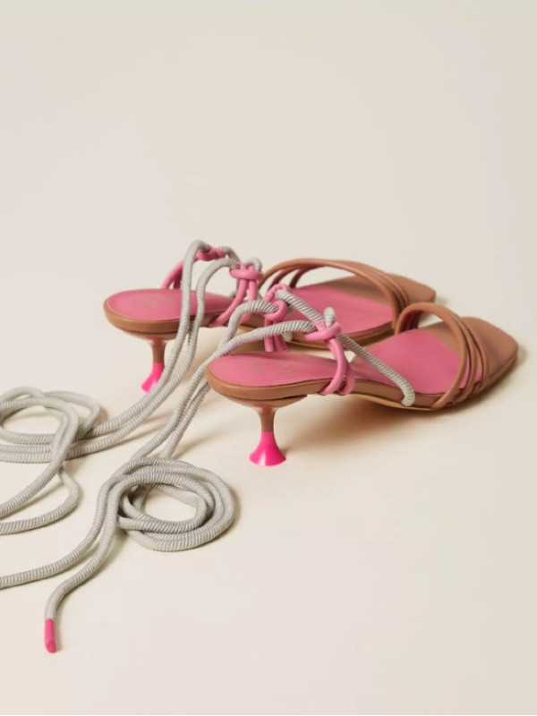 Босоніжки / Телесний бежевий 261AQT010