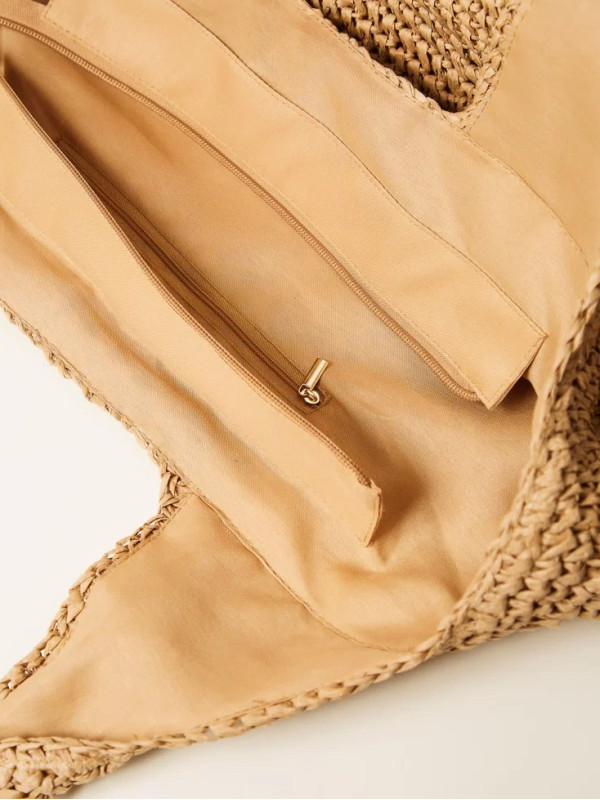 Сумка-Хобо з рафії / Солома