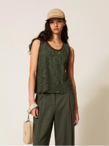 Топ з мереживом / Чебрець