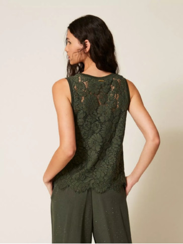 Топ з мереживом / Чебрець