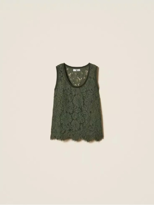 Топ з мереживом / Чебрець 261LL2AEE