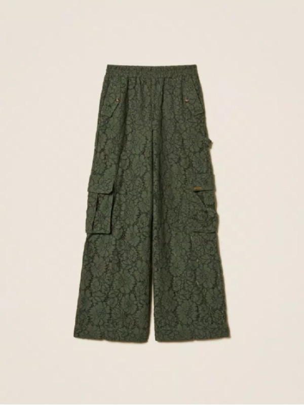 Штани Карго з мережива / Чебрець 261LL2AGG