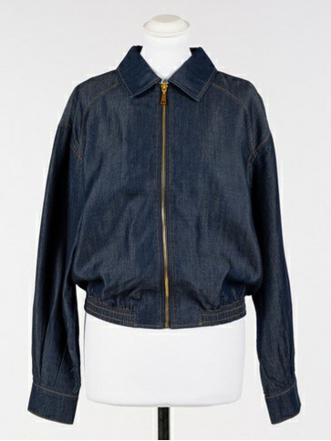 Бомбер / Темний джинс