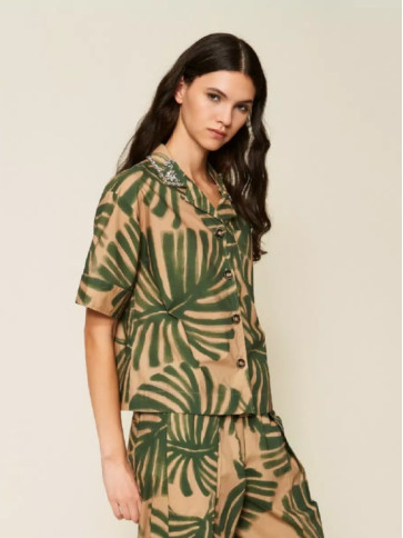Сорочка / Принт Джунглі