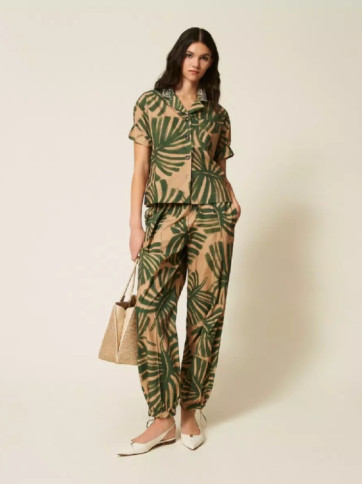 Сорочка / Принт Джунглі