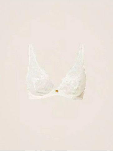 Бюст на кісточках / Білий