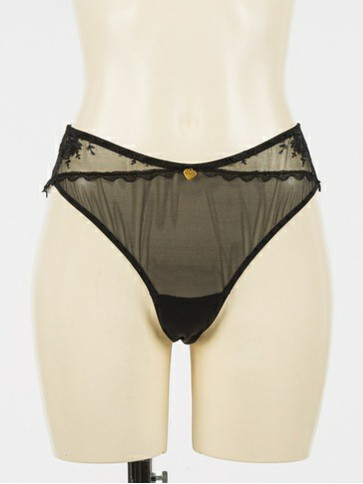 Трусики бразильські / Чорний