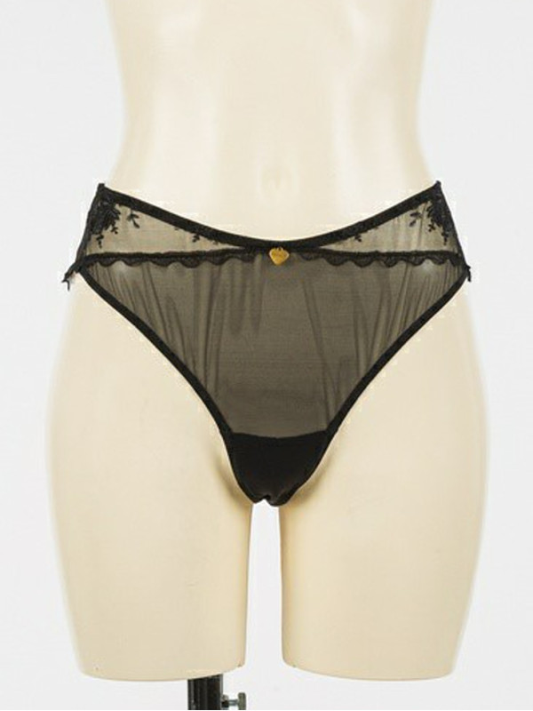 Трусики бразильські / Чорний 261LL6D77