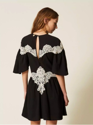 Коротка сукня / Чорний / Ваніль