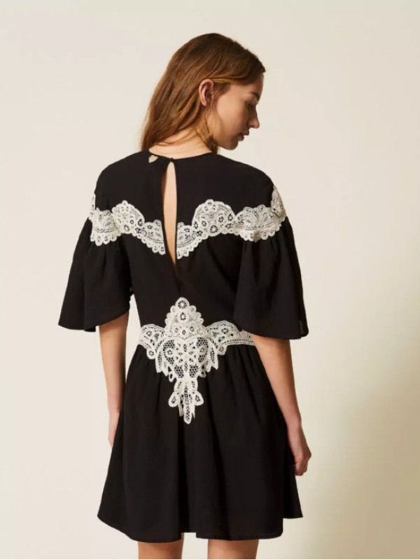 Коротка сукня / Чорний / Ваніль 261LM2DCC