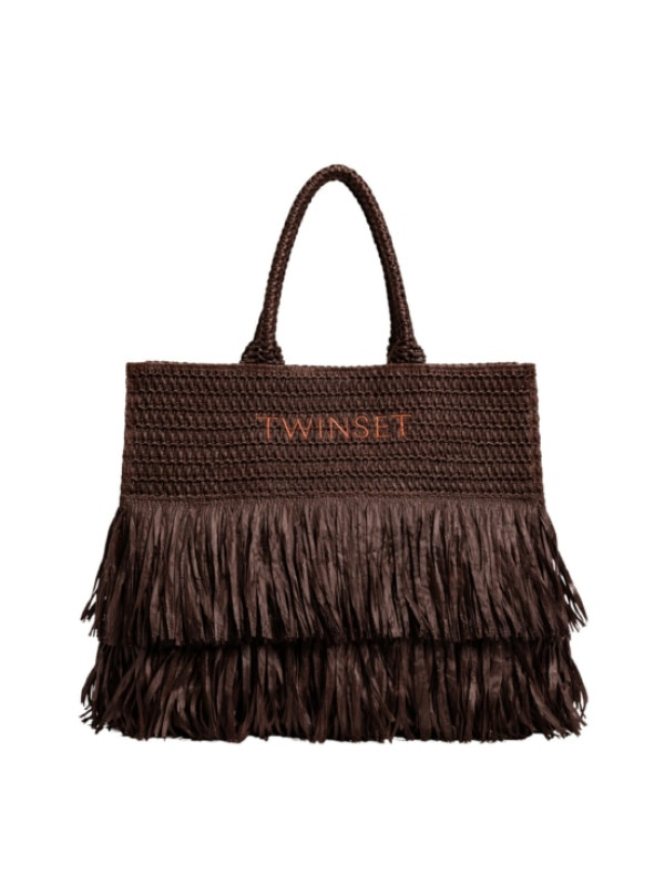 Солом'яна сумка / Шоколадна кава 261LM8AAA