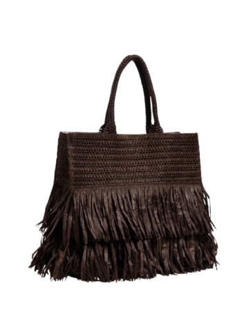 Солом'яна сумка / Шоколадна кава