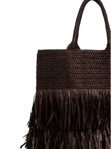 Солом'яна сумка / Шоколадна кава