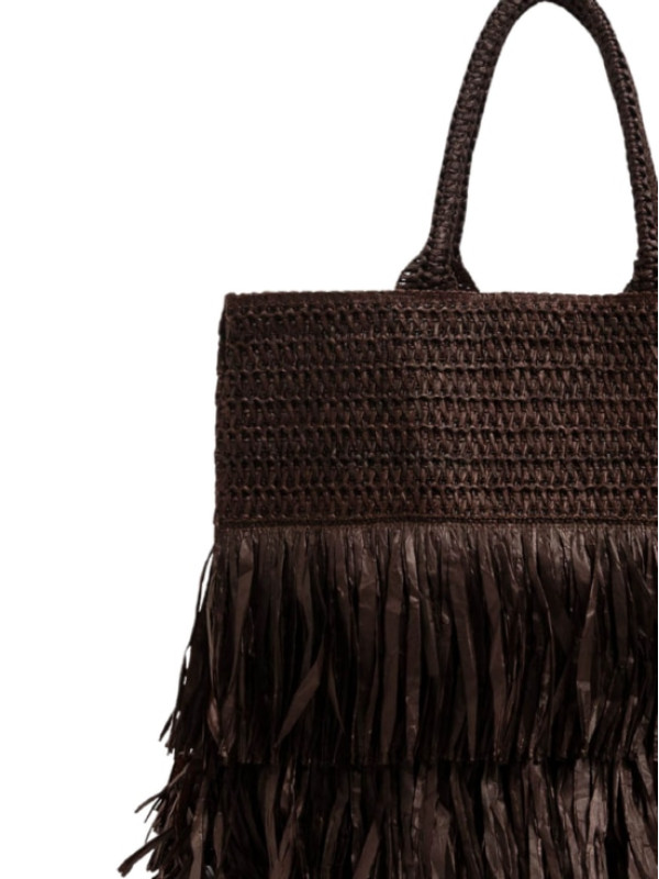 Солом'яна сумка / Шоколадна кава 261LM8AAA