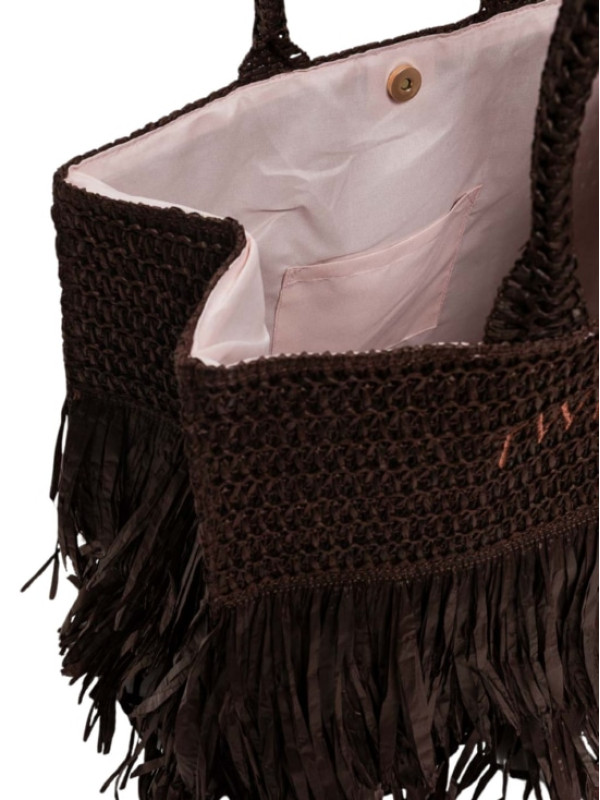 Солом'яна сумка / Шоколадна кава 261LM8AAA