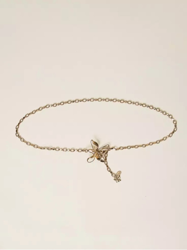 Пояс з квіткою / Старе золото