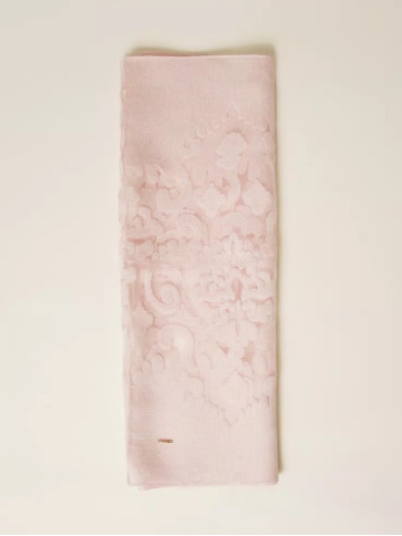 Мереживний палантін / Рожевий пісок