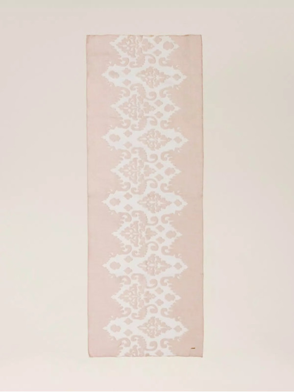 Мереживний палантін / Рожевий пісок