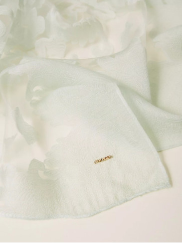 Мереживний палантін / Мокка мус