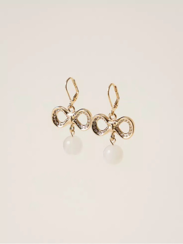 Сережки зі стразами / Нове золото